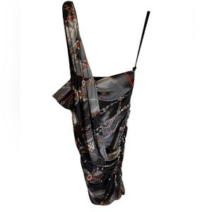 Entry Black Party One-Shoulder Dress